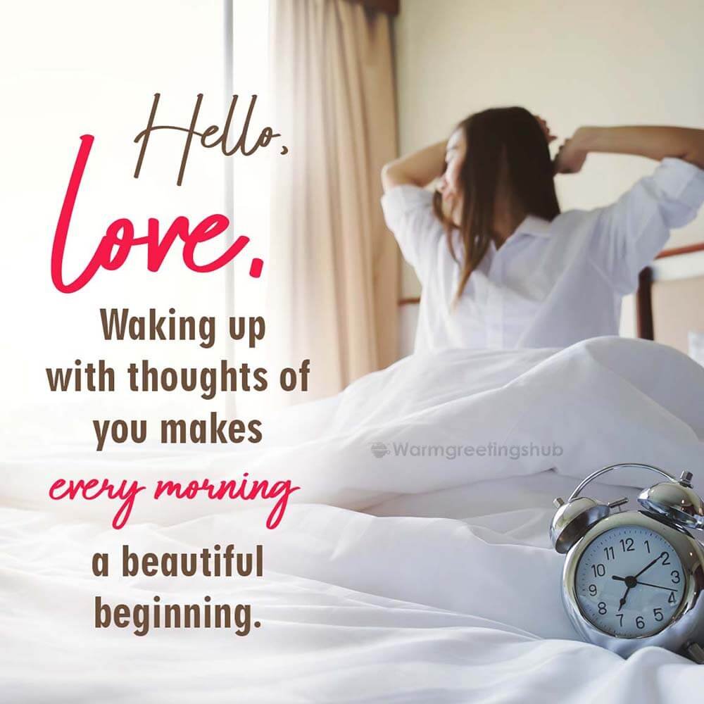 Beautiful Good Morning Love Quote Picture I Blessingsimages