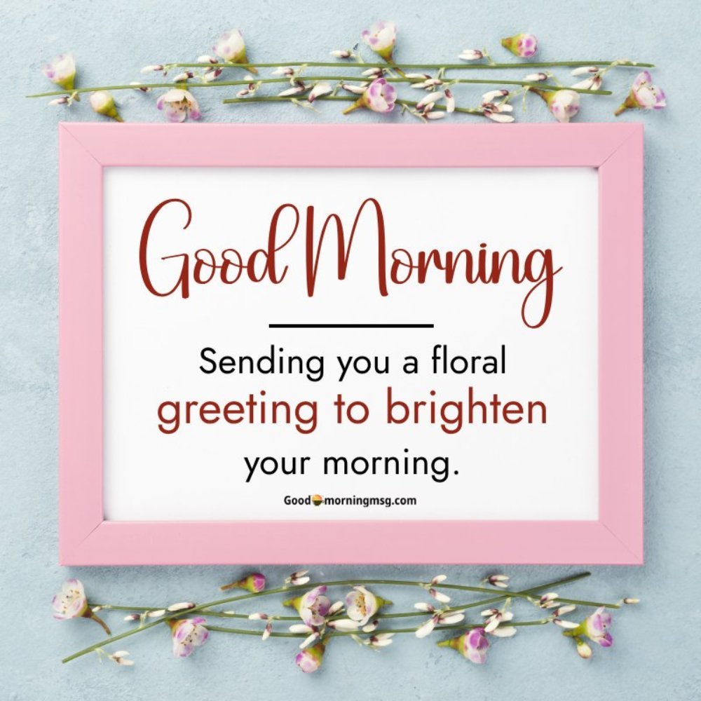 Good Morning Image I Blessingsimages