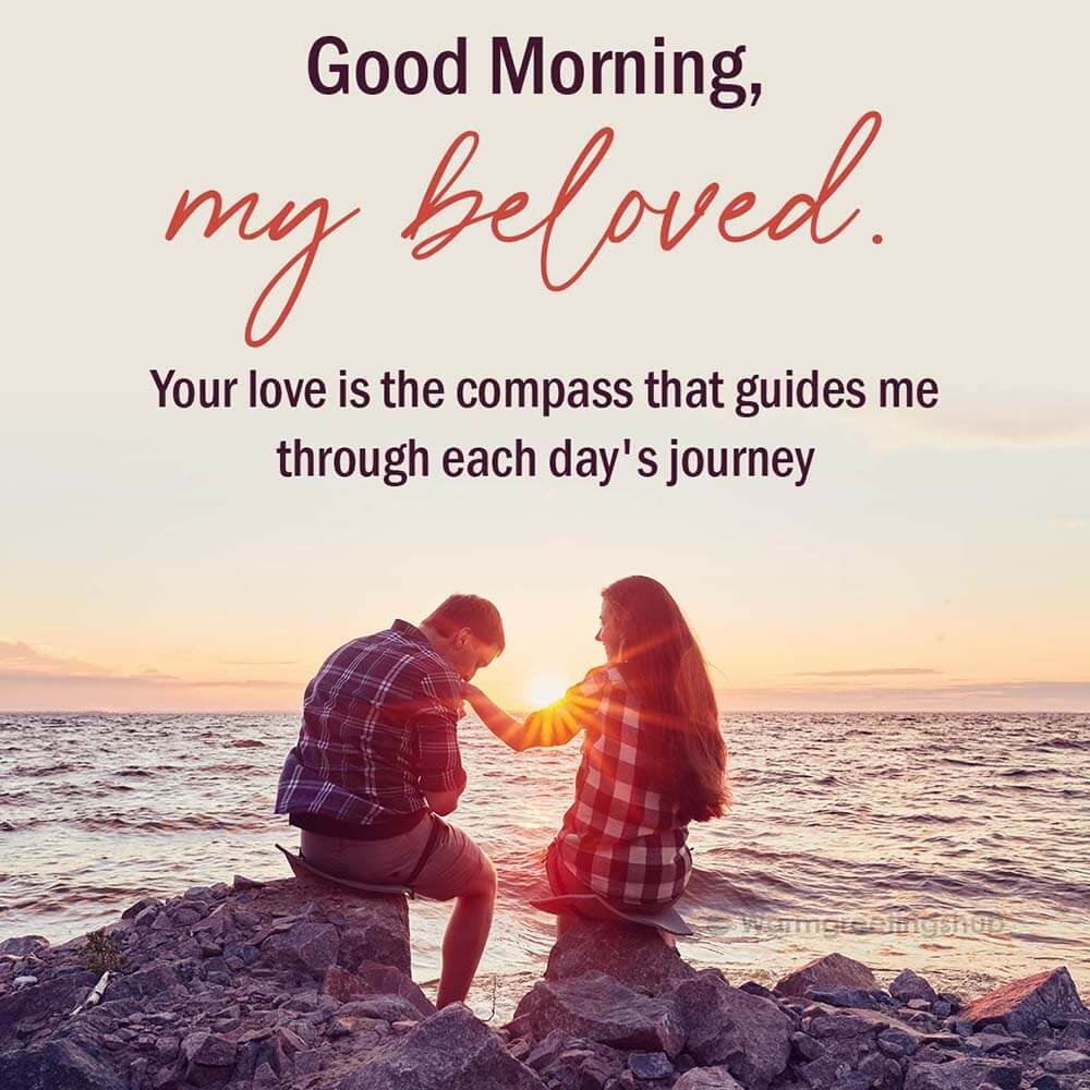 Wonderful Good Morning Love Quote Pic I Blessingsimages
