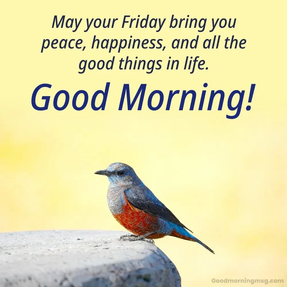 Friday Blessings Good Morning