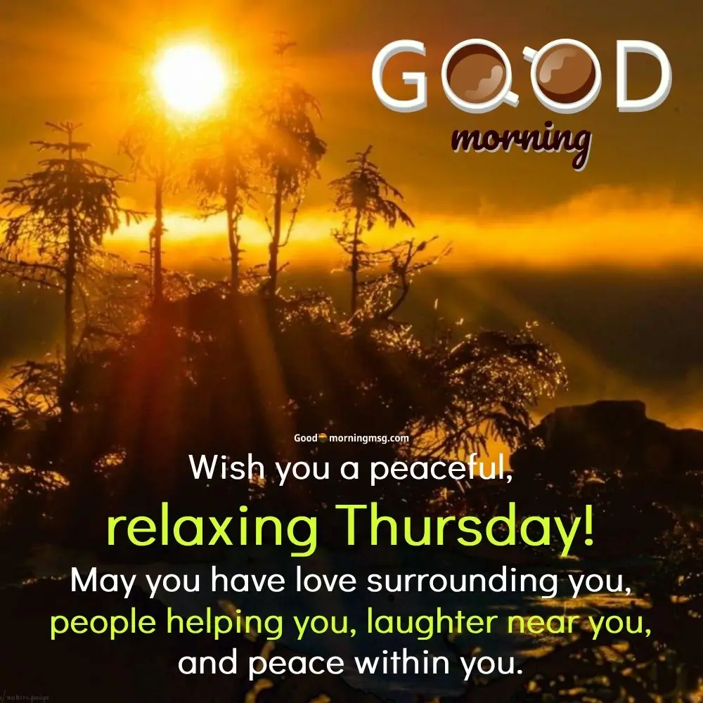 Good Morning Blessings For Thursday