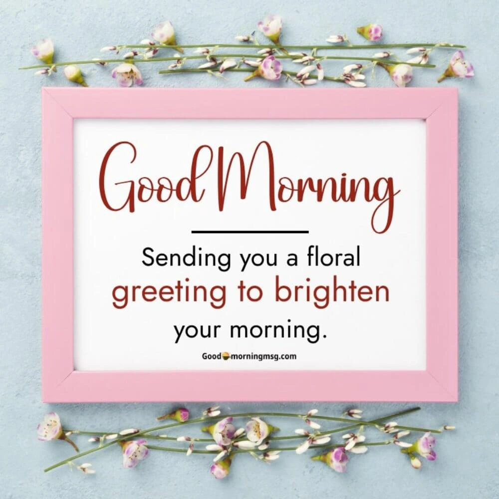 Good Morning Image I Blessingsimages