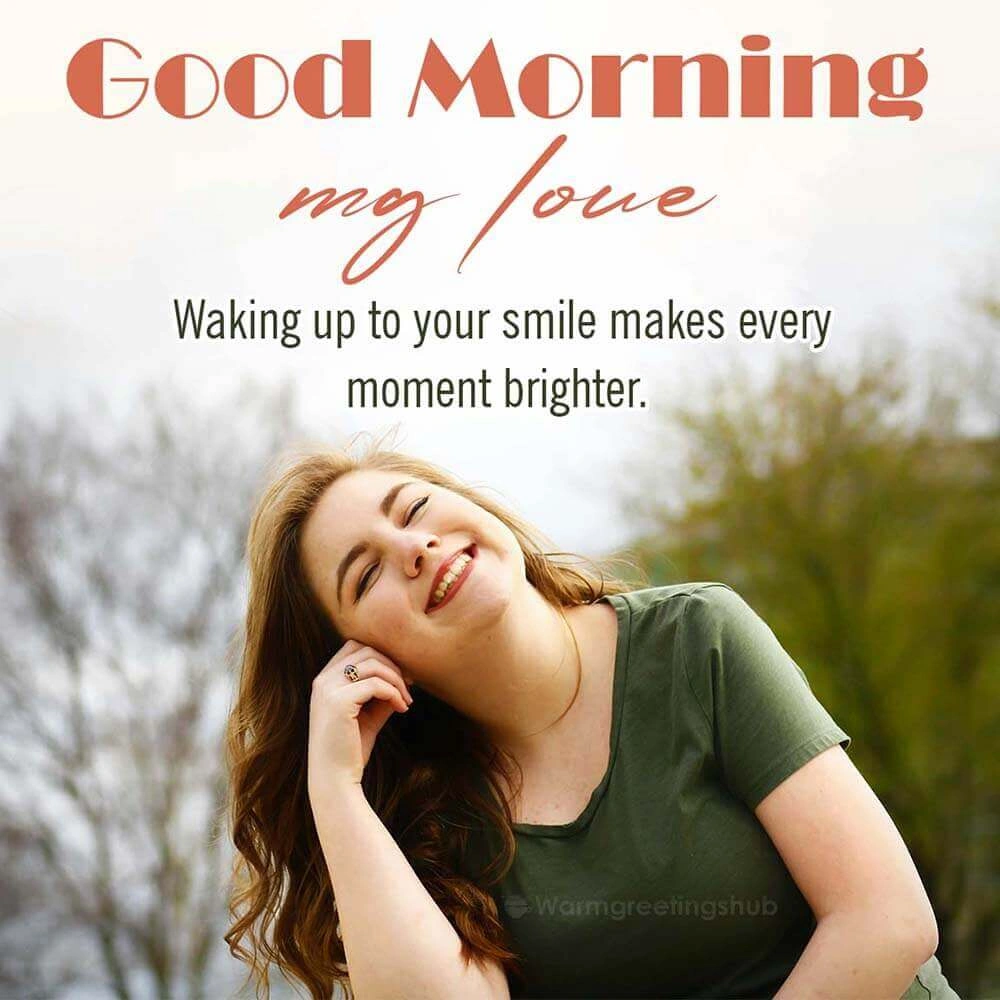 Good Morning Love Quote Image I Blessingsimages