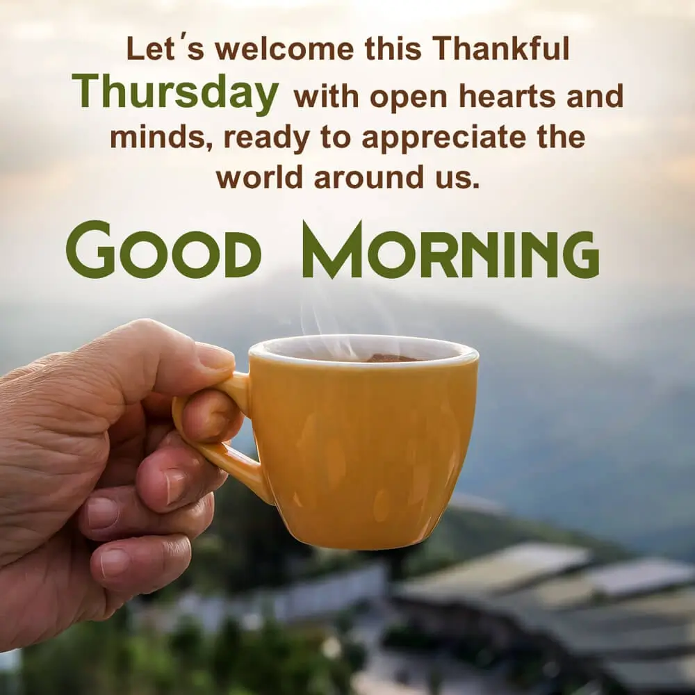 Good Morning Thursday