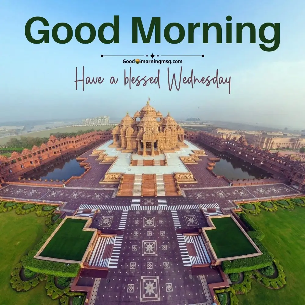 Good Morning Wednesday Blessings