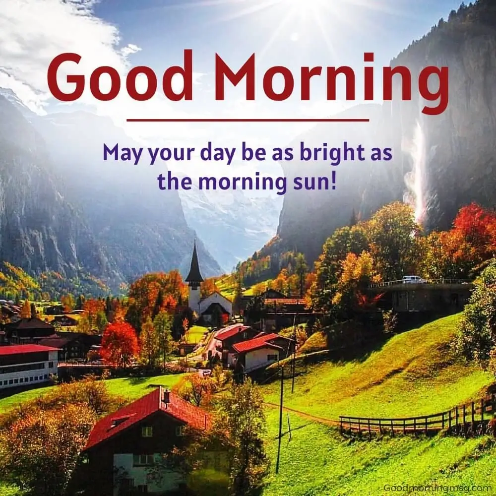 Good Morning Wishes Nature Images