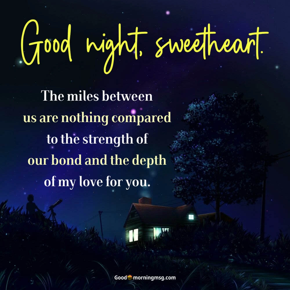Good Night My Husband I Miss You