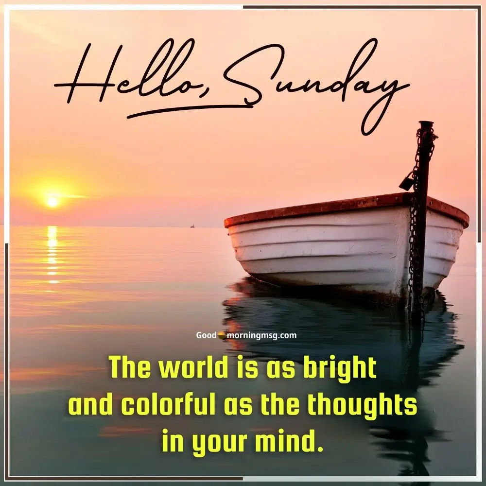 Happy Sunday Morning