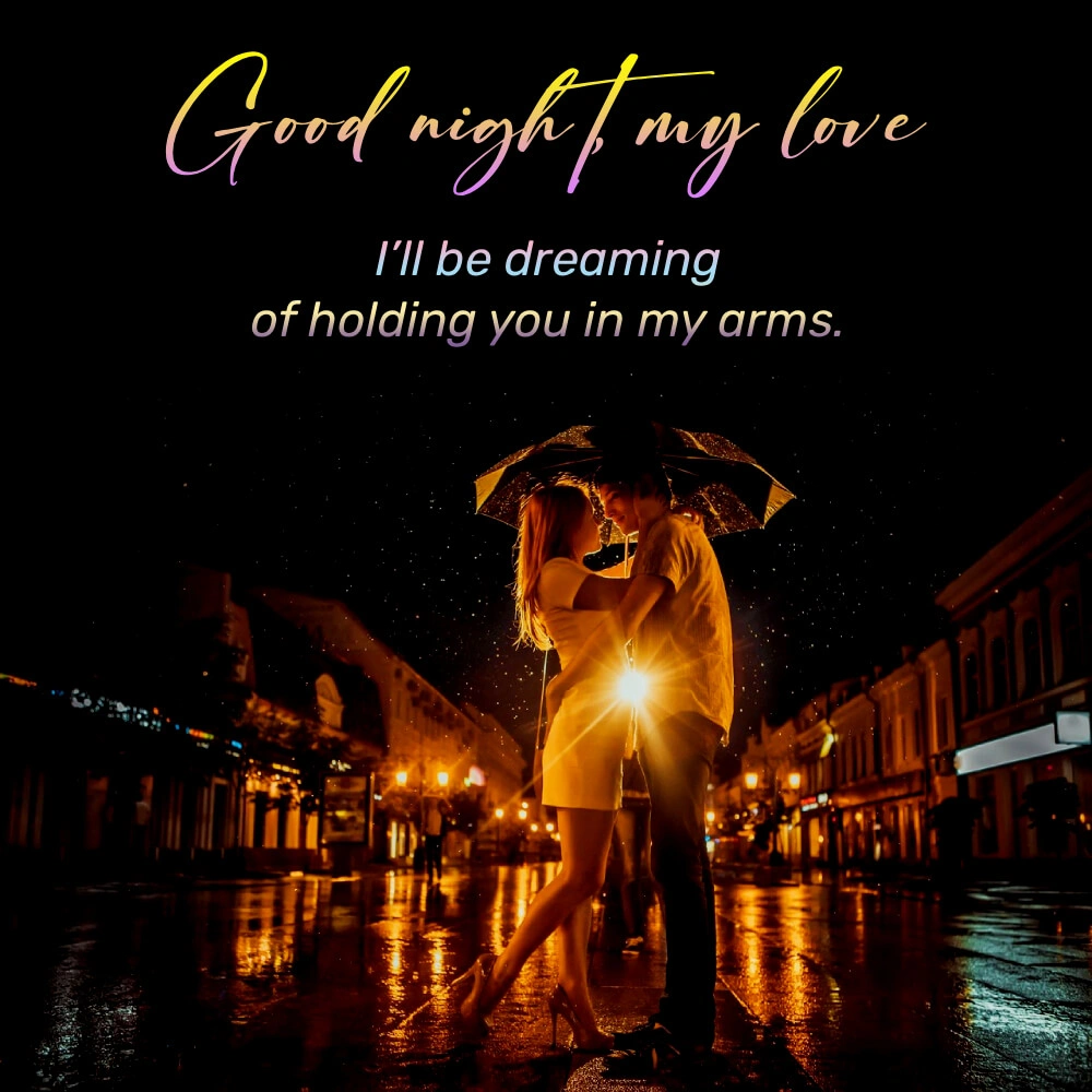Hug Good Night Wife