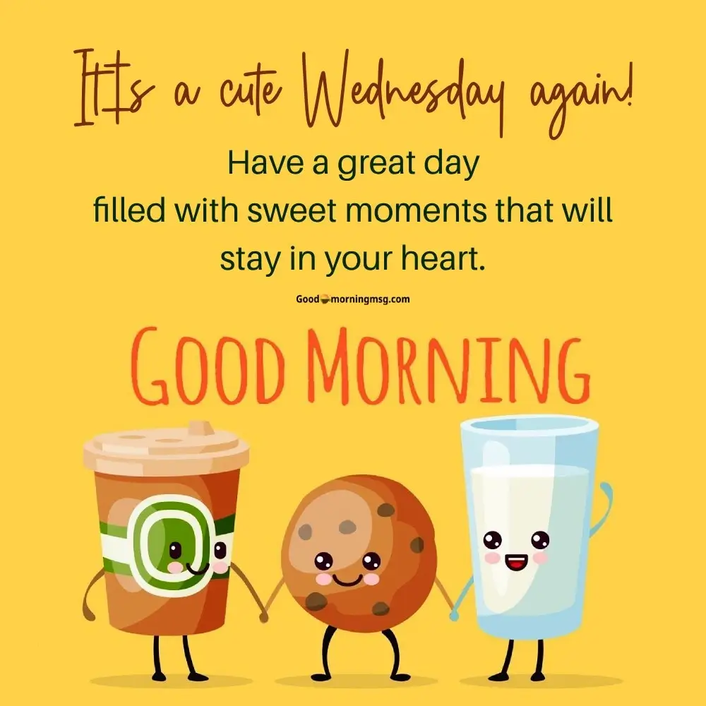 Positive Good Morning Wednesday Blessings