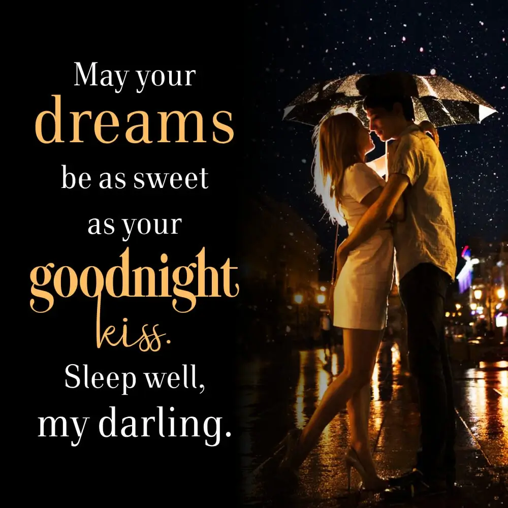 Romantic Good Night Kiss Images For Lover
