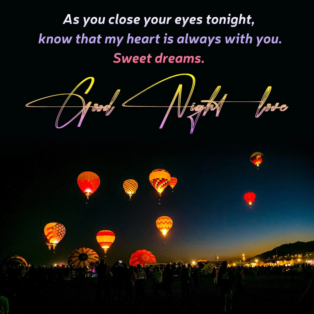 Romantic Good Night Wife