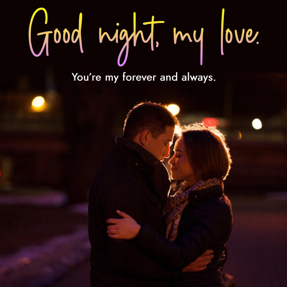 Romantic Good Night Wishes Wife
