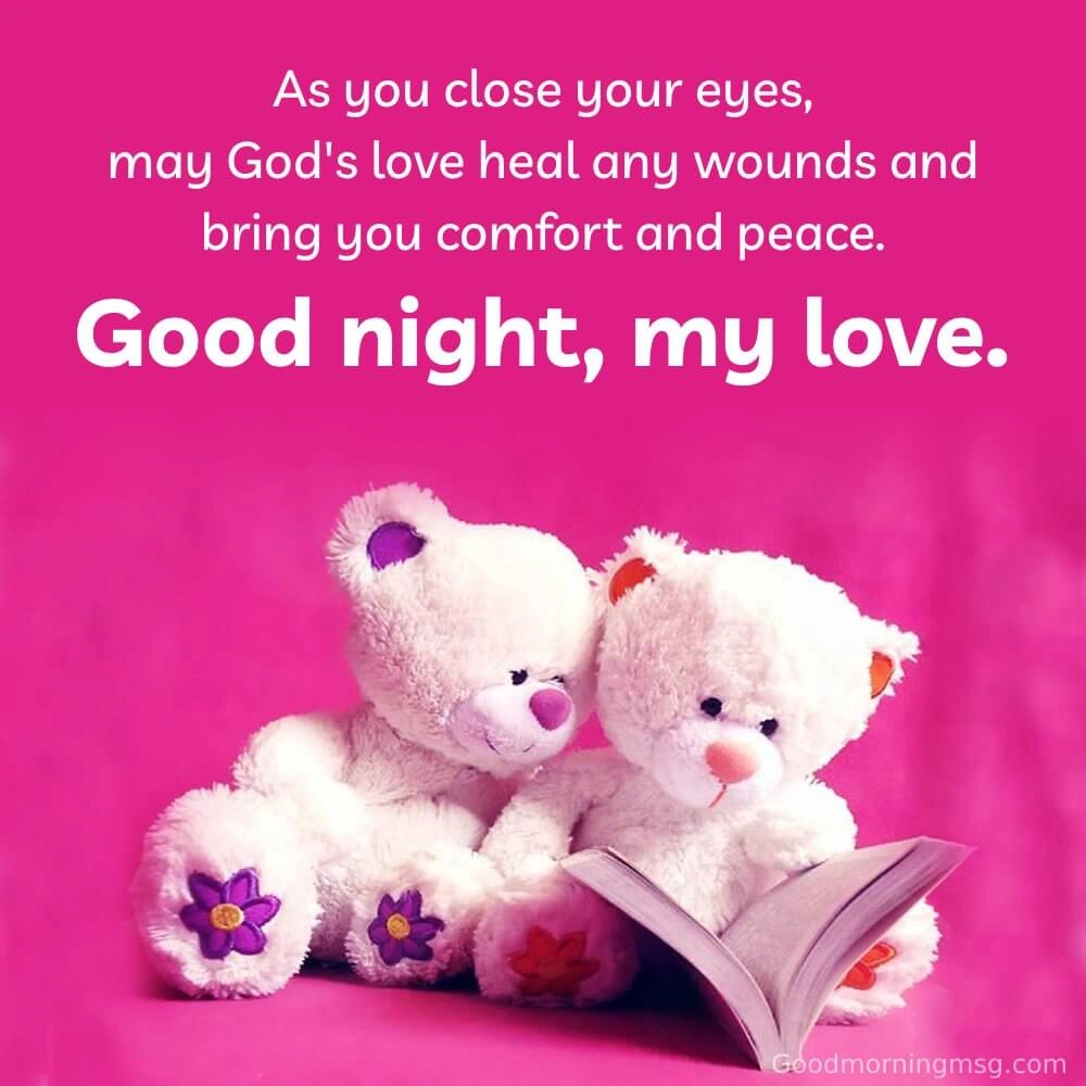 Romantic Good Night Prayer Message For My Wife 11