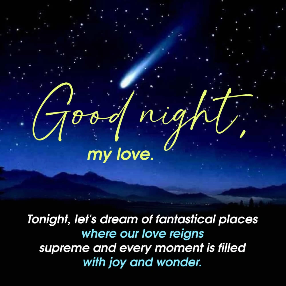 Sweet Night Message For My Wife