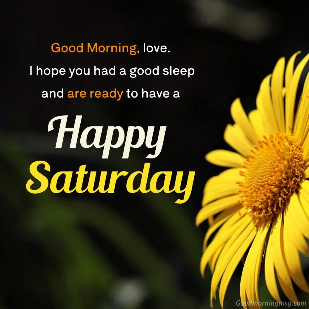 Wonderful Saturday Morning Wish Pic