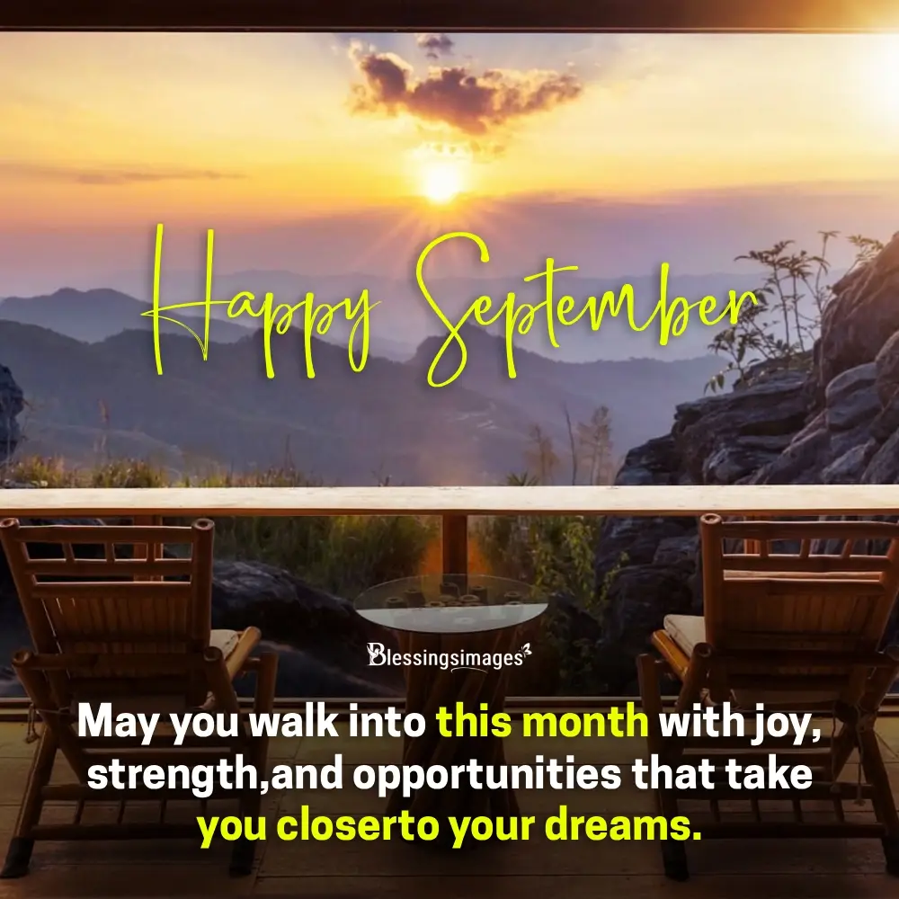 Happy New Month September