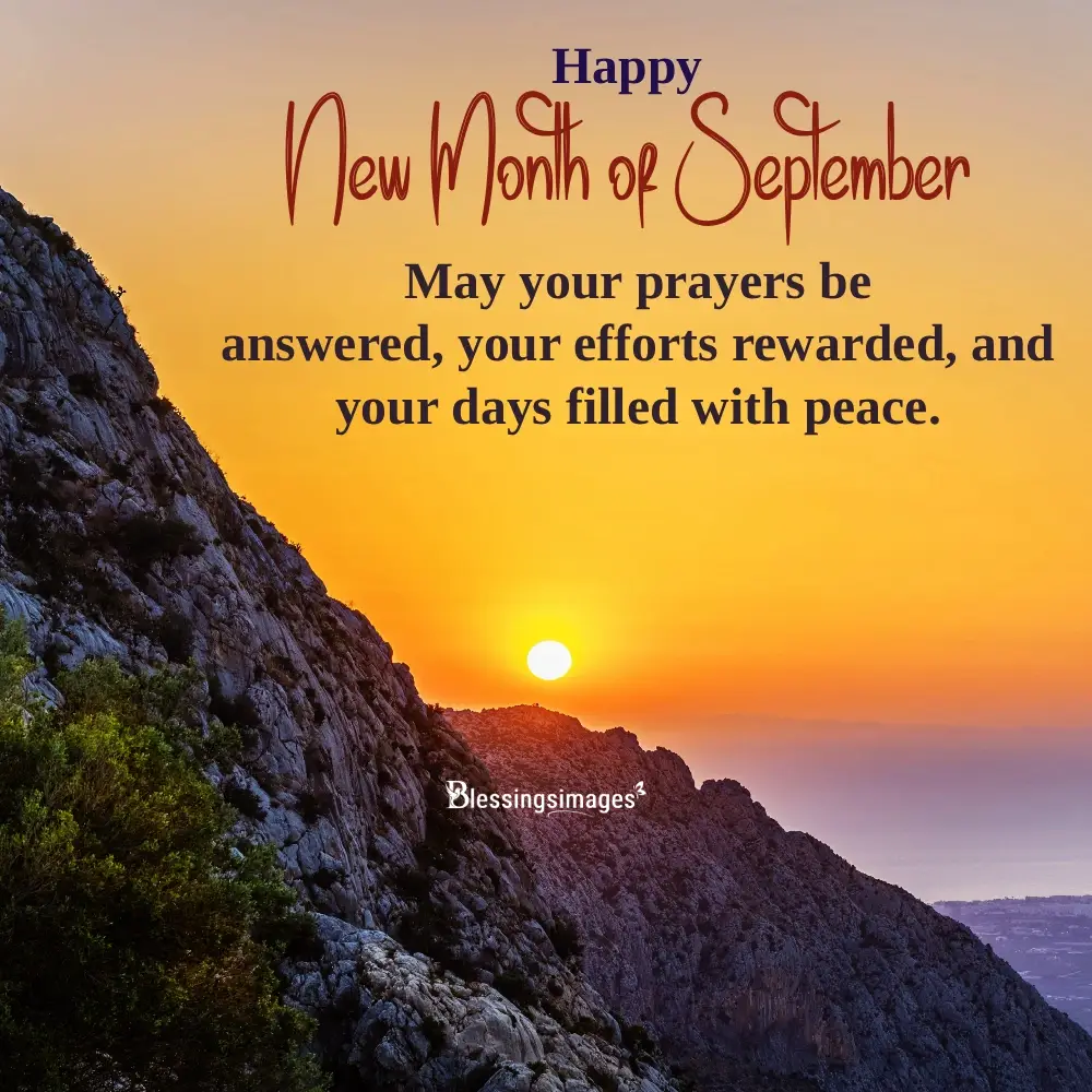 New Month September Quotes
